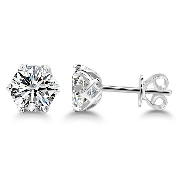 Moissanite Earrings UK – Infinity Diamond Jewellery